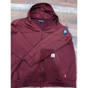 Men's Bocomal Fire Resistant Full‎ Zip Hooded Sweater Sz XL 2655